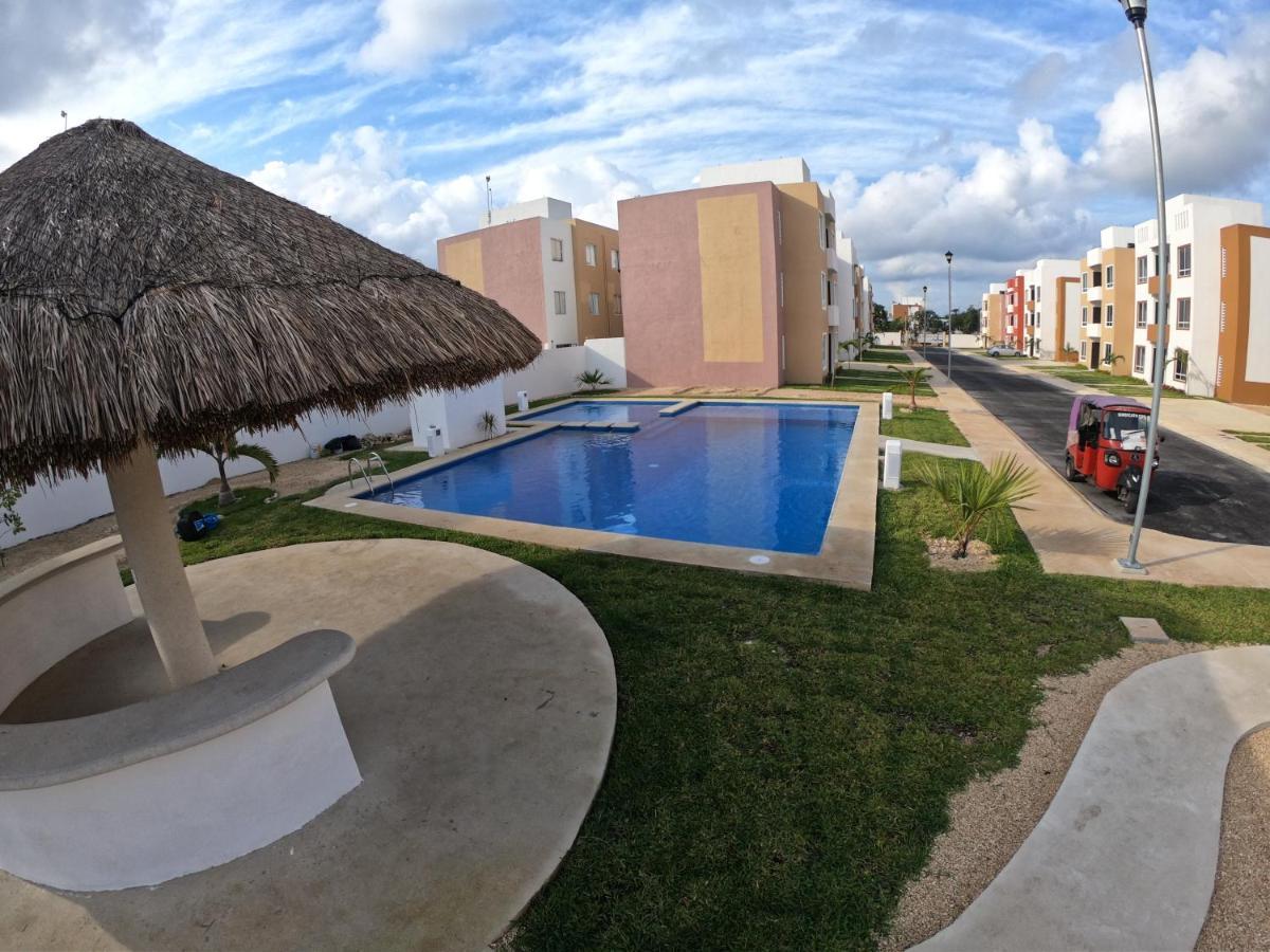 Departamento Equipado Lägenhet Cancún Exteriör bild